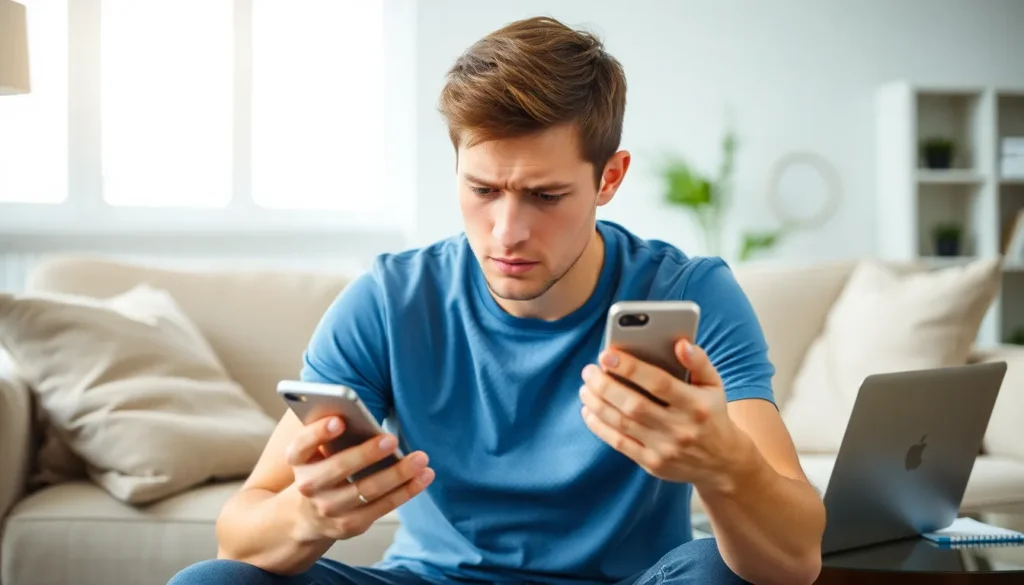 why can't i send email from my iphone